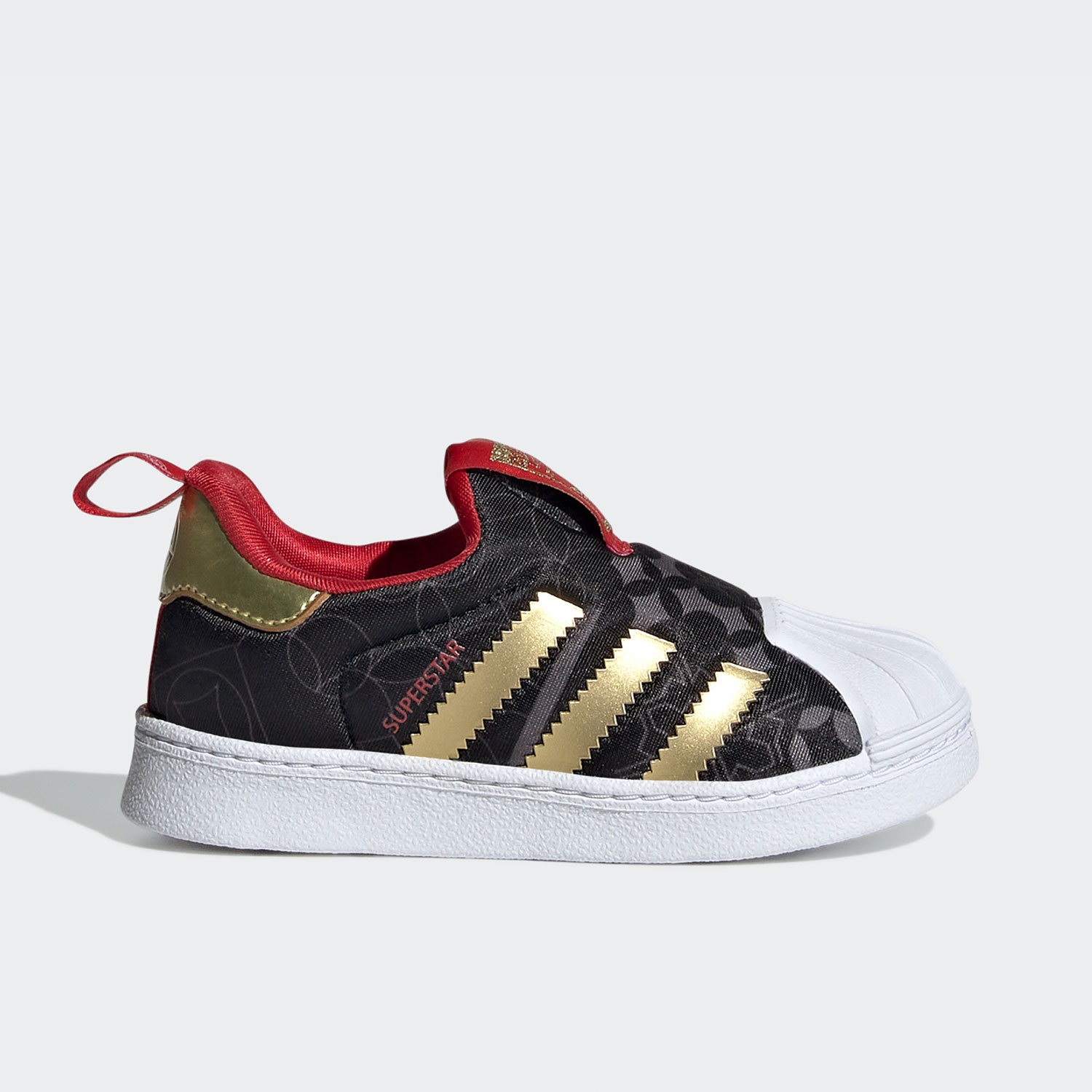 Adidas Shoes Superstar - รองเท้าอาดิดาสของแท้โคลเวอร์ SUPERSTAR 360 I รองเท้าคลาสสิกสำหรับเด็กทารก GX6337